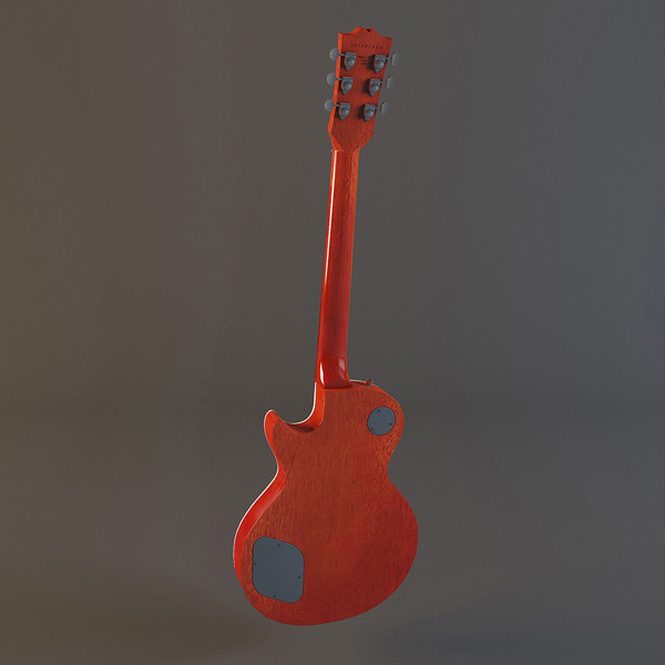 3d model guitar gibson les paul - Gibson Les Paul by mifody